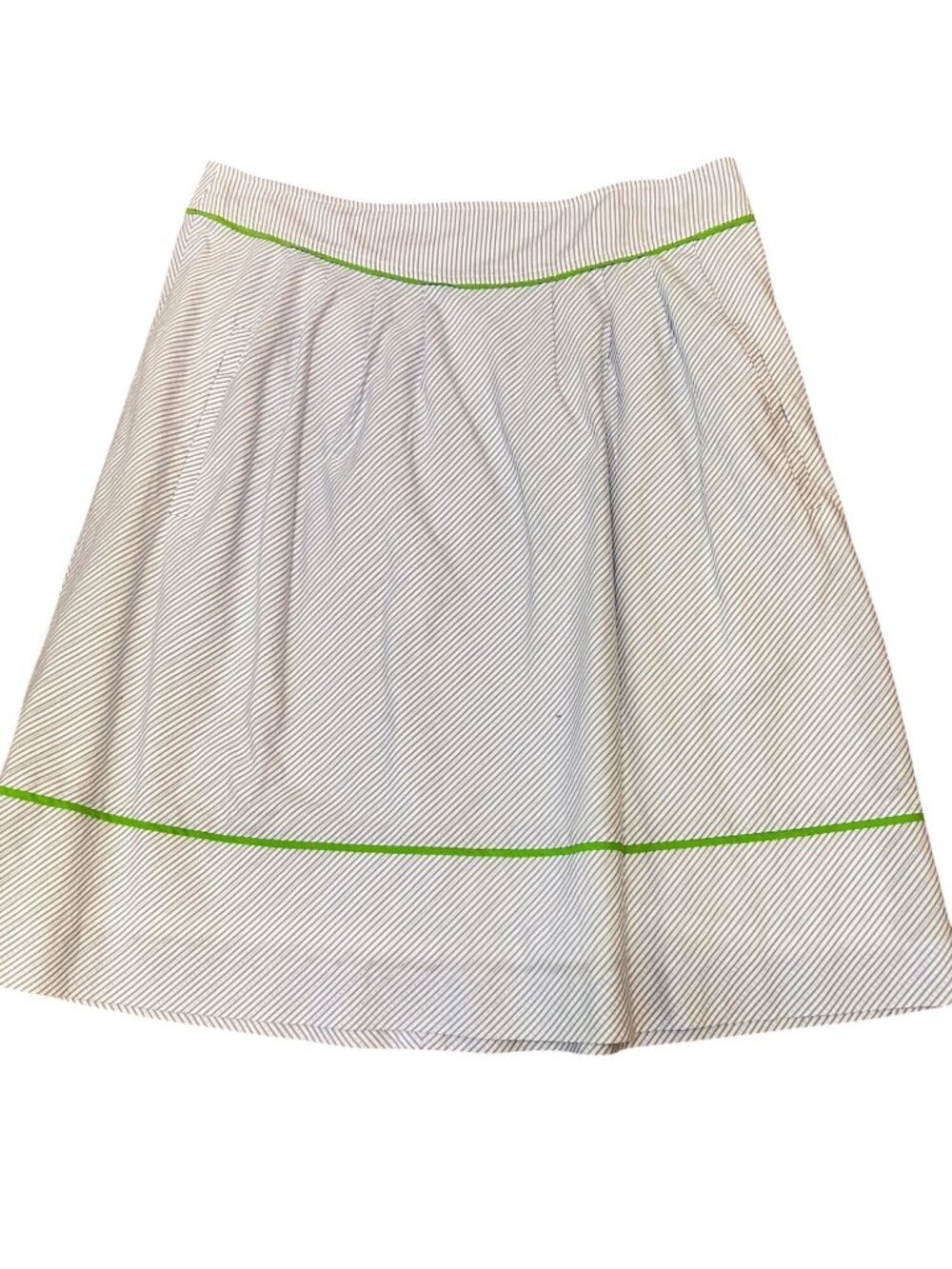 LILLY Pulitzer Fayette Skirt Blue & White Stripe size 4 $158